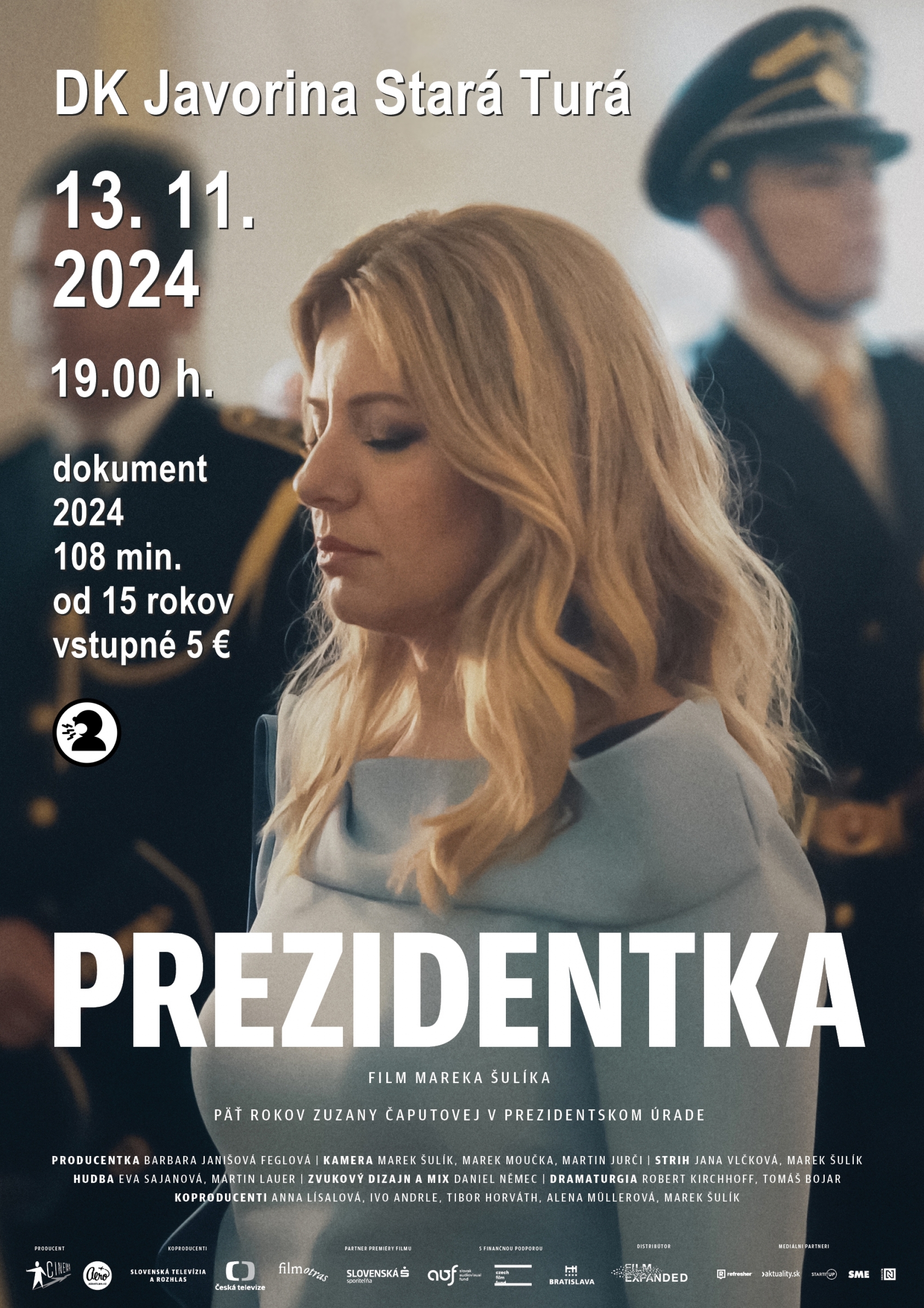 Filmové predstavenie Prezidentka