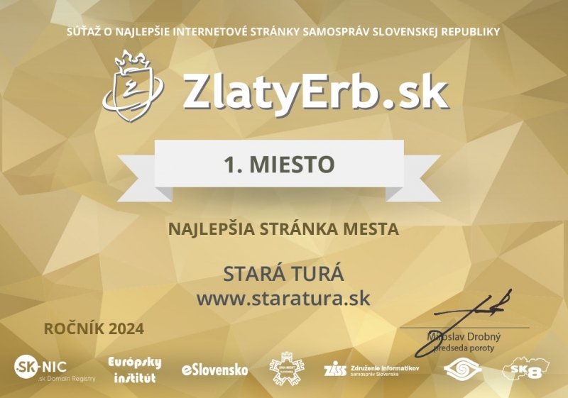 202410111038160.zlaty-erb-2024-1-miesto-stara-tura