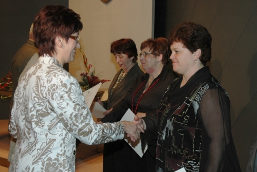 Stretnutie staroturianskych pedagógov dňa 27. marca 2008 ku Dňu učiteľov