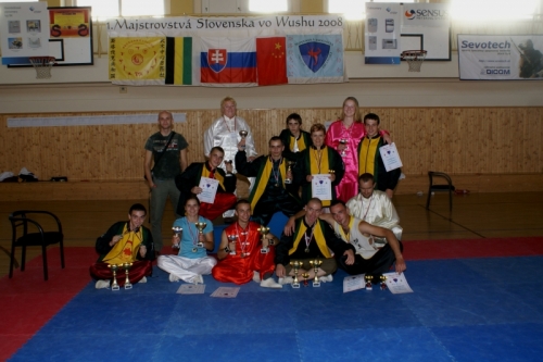 Wushu centrum Stará Turá na 1. Majstrovstvách Slovenska vo wushu v Starej Turej