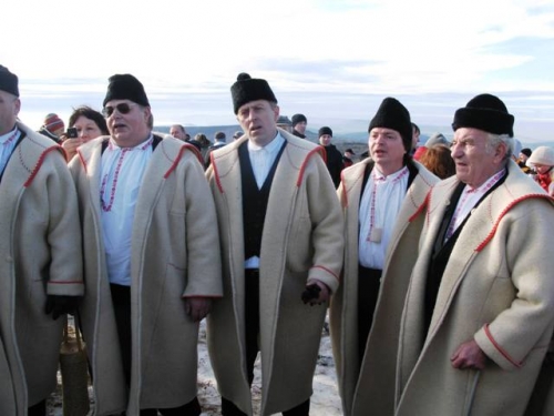 Vatra česko- slovenského priateľstva (31.12.2009)