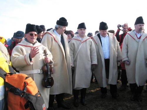 Vatra česko- slovenského priateľstva (31.12.2009)