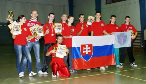 Celá slovenská reprezentácia na súťaži Czech Open 2010