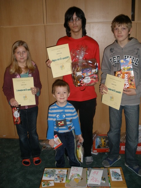 Majstrovstvá detí ZŠ v puzzle 2011