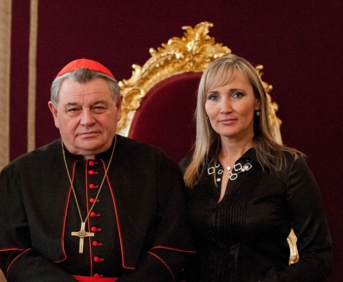 Pozvanie a ocenenie od pražského kardinála