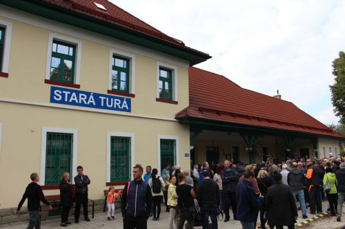 Slávnostné otvorenie Železničného múzea Stará Turá (autor: TSK)
