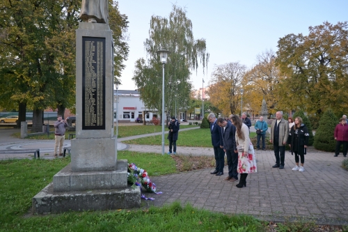 Uctenie 106. výročia vzniku Československej republiky