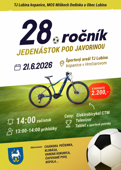 26. ročník súťaže Jedenástky pod Javorinou