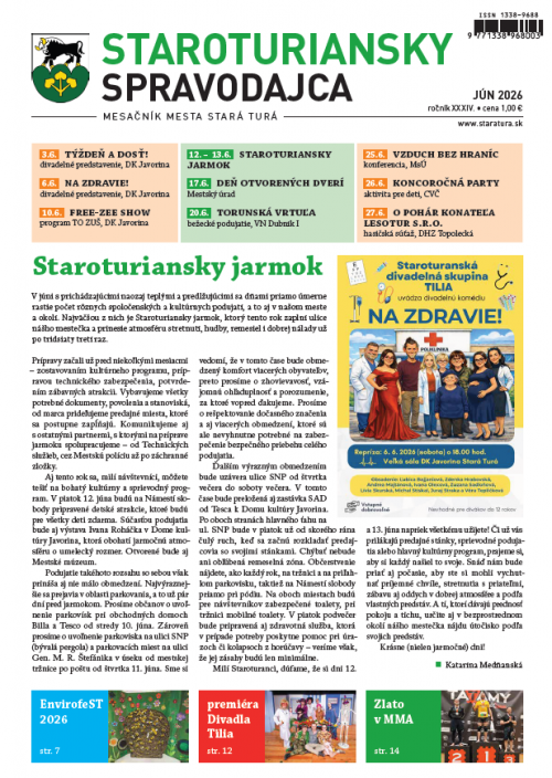 Staroturiansky spravodajca č. 6/2026