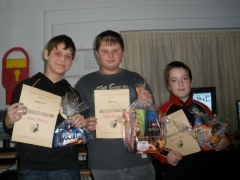 Víťazi Majstrovstiev ZŠ v Pinball 2009