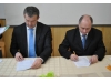 Podpis memoranda o spolupráci medzi SOŠ Stará Turá, TSK a zamestnávateľskými zväzmi a významnými zamestnávateľmi regiónu