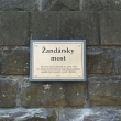 Pamätná tabuľka na Žandárskom moste