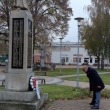 Položenie venca k pamätníku obetiam 1. svetovej vojny (11.11.2020)